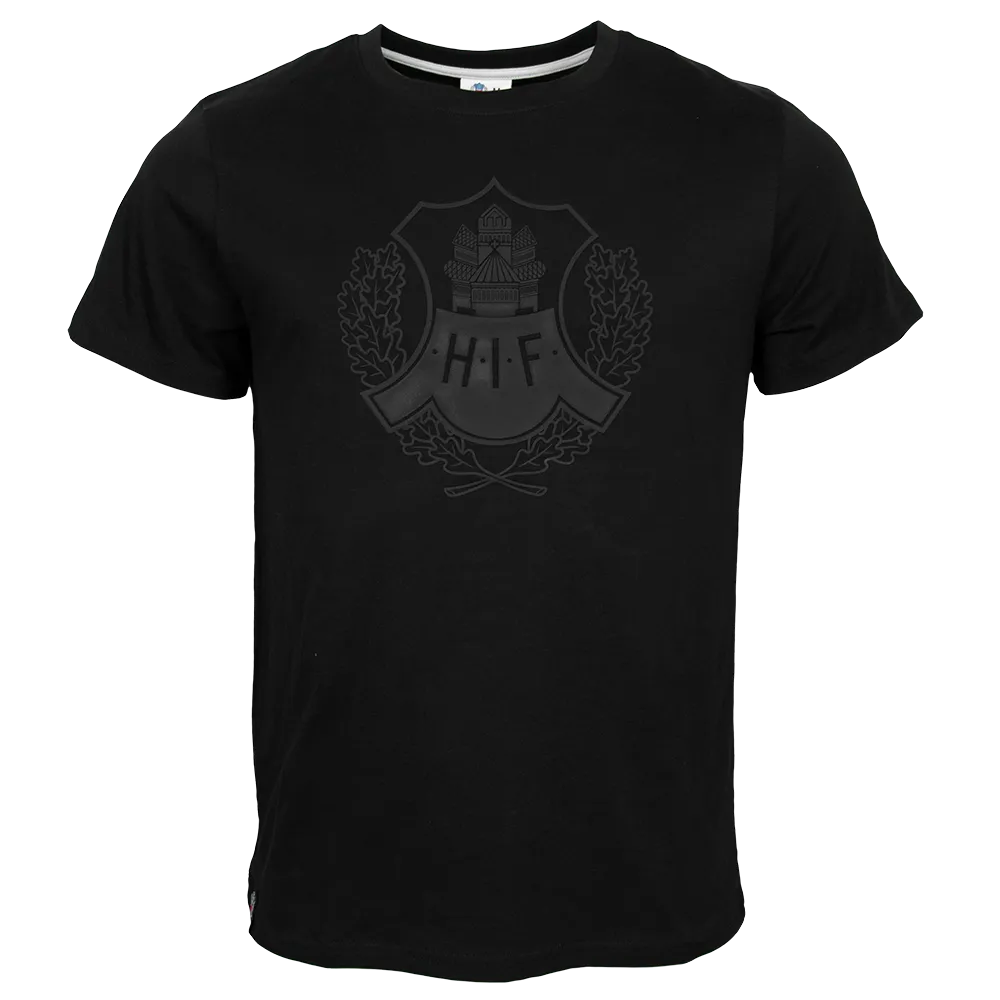 T-shirt HIF Logo ton-i-ton Svart